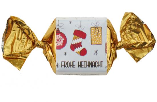 Marzipan-Happen Frohe Weihnachten