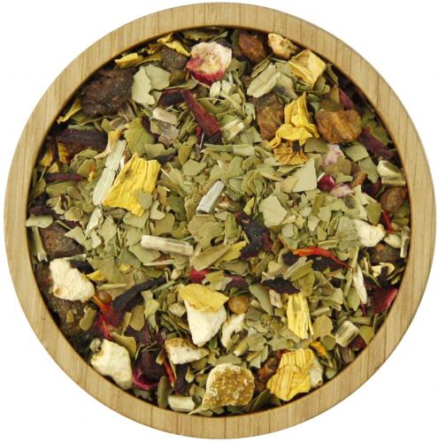 Pfirsich-Mate - Menge: 250 g - Variante: ohne Teedose