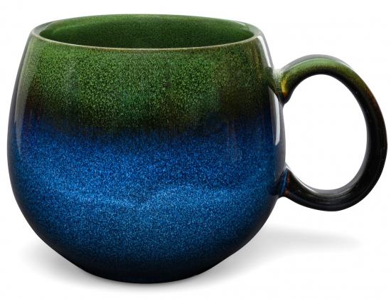 Becher mit Farbverlauf - Farbe: blau mit gr�n