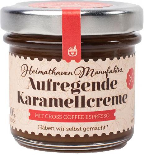 Aufregende Karamellcreme mit Cross Coffee Espresso Mini 65 g