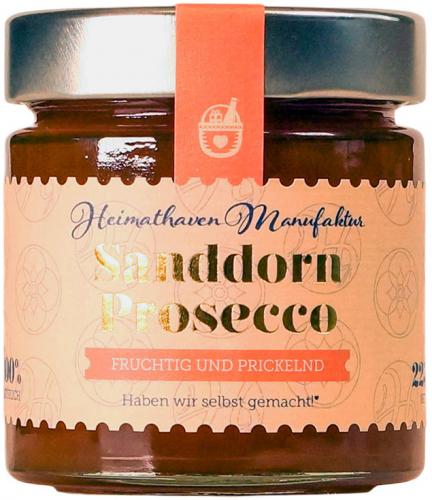 Sanddorn-Prosecco Fruchtaufstrich