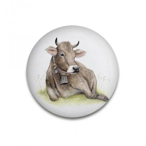 Chilling Cow Magnet