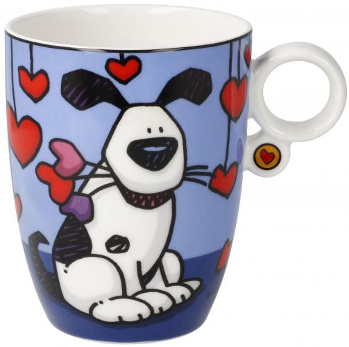 Love Dog Becher