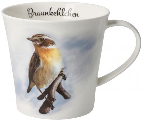 Braunkehlchen Becher