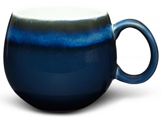 Bauchiger Becher - Farbe: dunkelblau