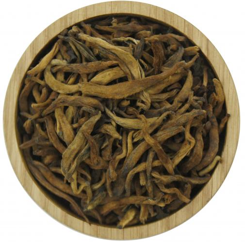 China Yunnan pure Golden Tip Pu-Erh - Menge: 50 g - Variante: ohne Teedose