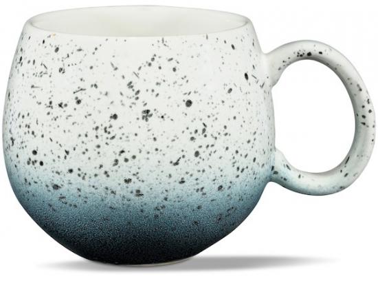 Becher mit Farbverlauf - Farbe: wei-grau