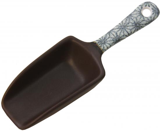 Aizome Teeschaufel - Variante: Stern-Muster