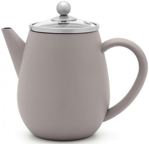 Duet Eva Teekanne klein - Variante: matt grau