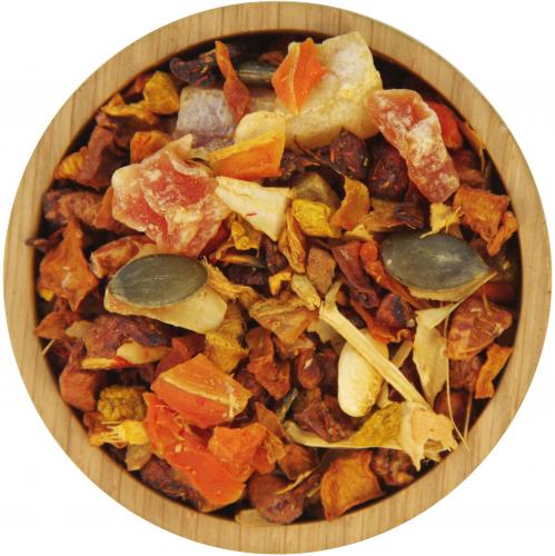 Pumpkin Spice Frchtetee - Menge: 100 g - Variante: mit Teedose