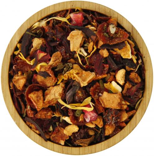 Schneemann-Tee BIO - Menge: 250 g - Variante: ohne Teedose