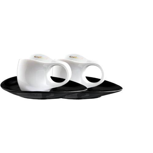 Colani black & white Espressotassen-Set 010