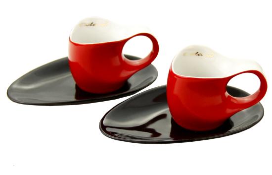 Colani Color red Espressotassen-Set