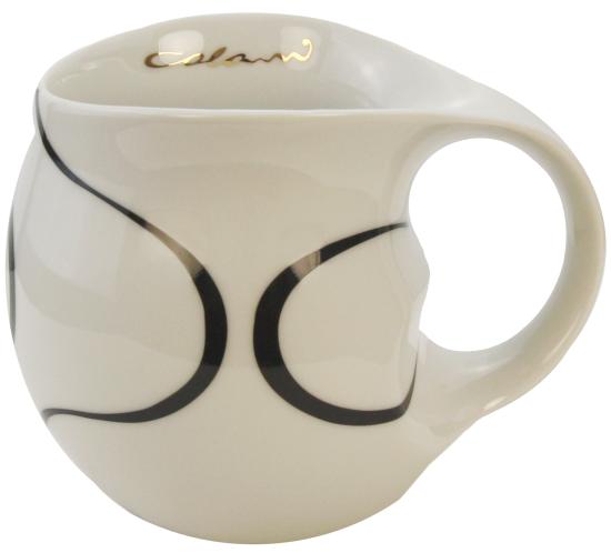 Gold & color Becher - Loop black