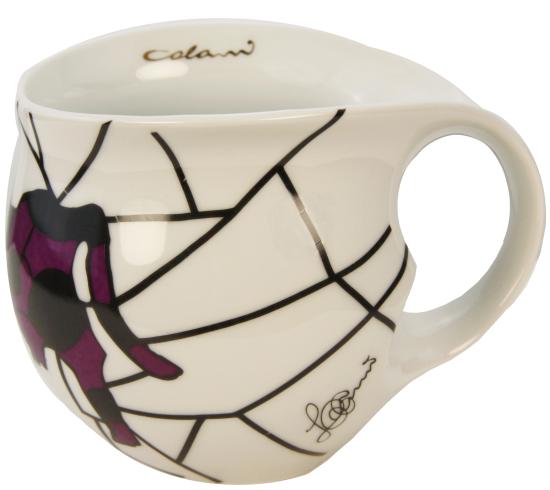XXL-Becher cow violet