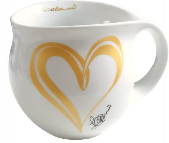 Milano XXL-Becher - Heart gold
