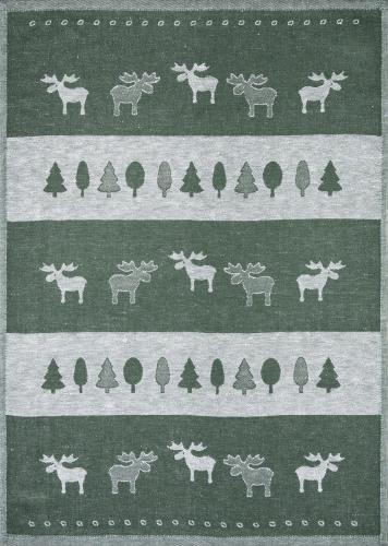 Elchreihe Jacquard-Geschirrtuch Grn