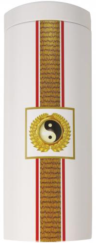 Yin Yang Teedose rund lang