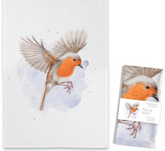 Flying Robin Geschirrtuch