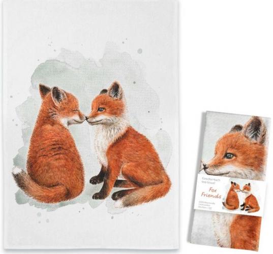 Fox Friends Geschirrtuch