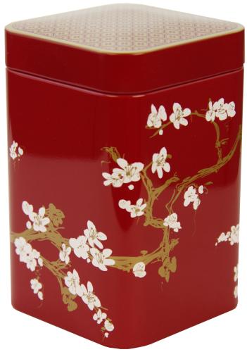 Japan Teedose - Farbe: Rubinrot