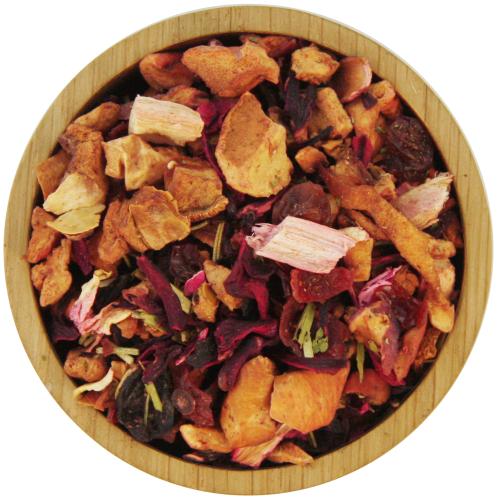 Rhabarber-Rosmarin - Menge: 250 g - Variante: ohne Teedose