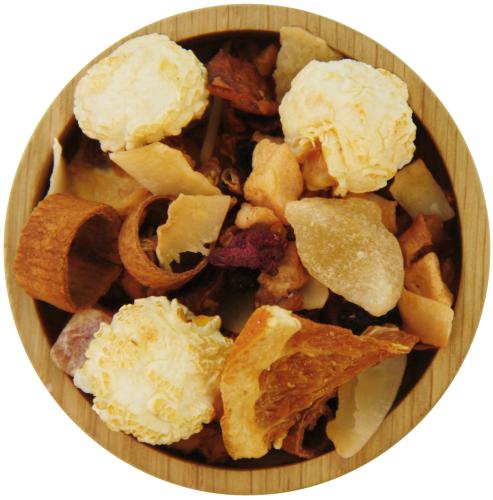Knuspertraum Orange - Menge: 100 g - Variante: ohne Teedose