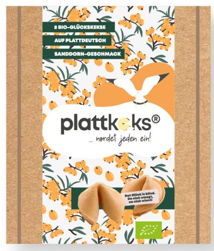 Plattkeks Sanddorn BIO 8 Stck