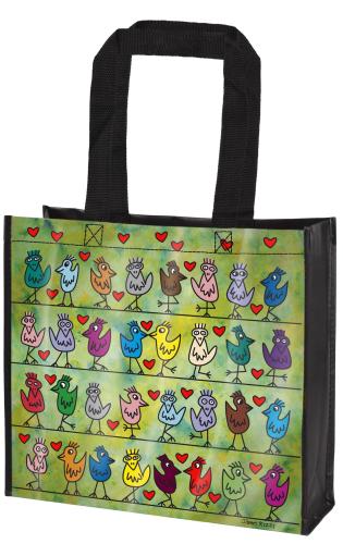 Birds on a Love Wire Tasche