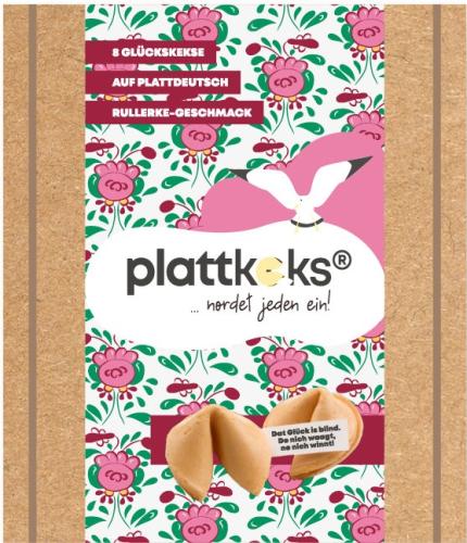Plattkeks Ostfriesisch Teerose 8 Stck