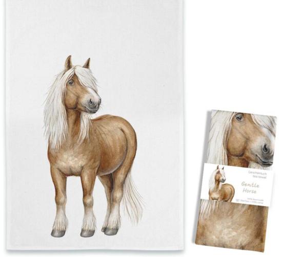 Gentle Horse Geschirrtuch