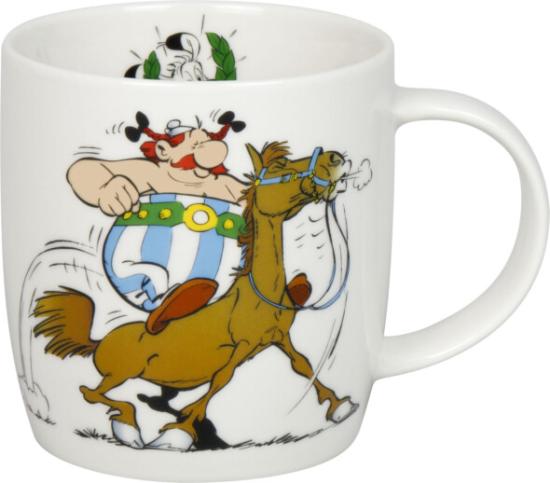 Asterix - Reiten Becher