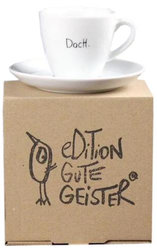 Doch Espressotasse mit Untertasse