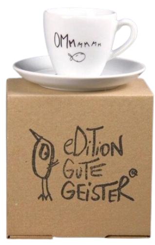 Ommm Espressotasse mit Untertasse