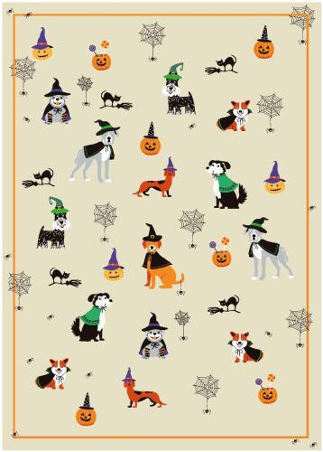 Halloween Geschirrtuch