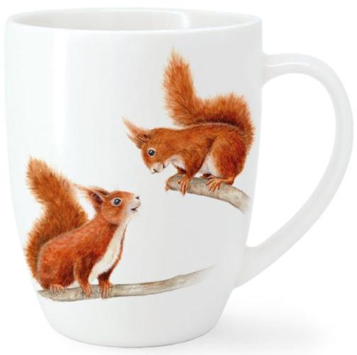 Squirrel Romance Becher
