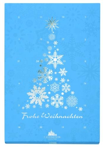 Mini-Pralinen Adventskalender Nougat