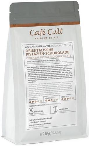 Orientalische Pistazien-Schokolade Kaffee