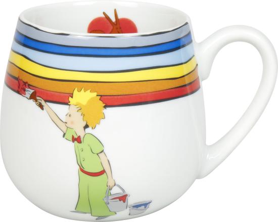 Der kleine Prinz Kuschelbecher - Regenbogen
