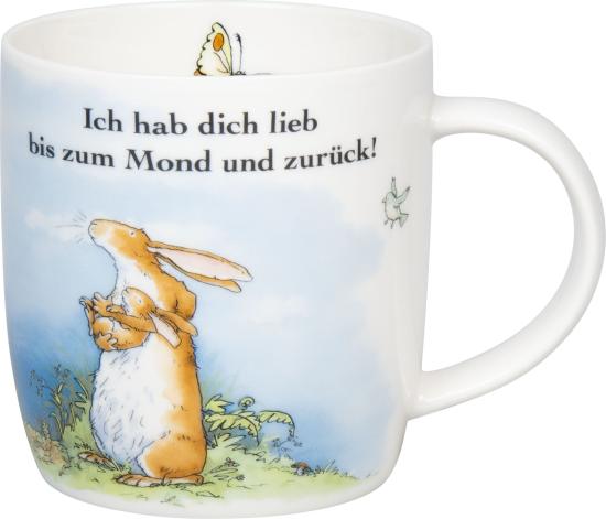 Ich hab dich lieb bis zum Mond Becher