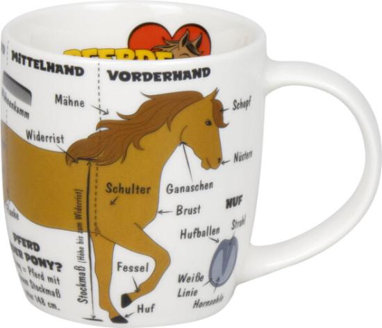 Pferde Kinder-Wissensbecher