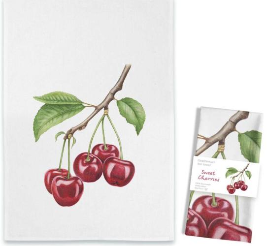 Sweet Cherries Geschirrtuch