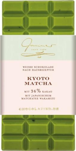 Kyoto Matcha Wakamizu Schokolade