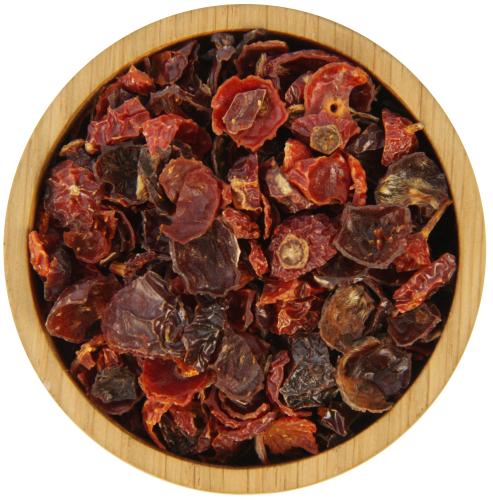 Hagebuttenschalen geschnitten BIO - Menge: 500 g - Variante: ohne Teedose