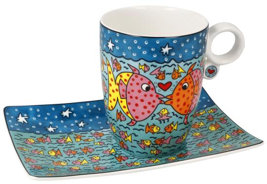 Family of Fish Becher-Set