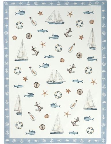 Sealife Geschirrtuch 50 x 70 cm