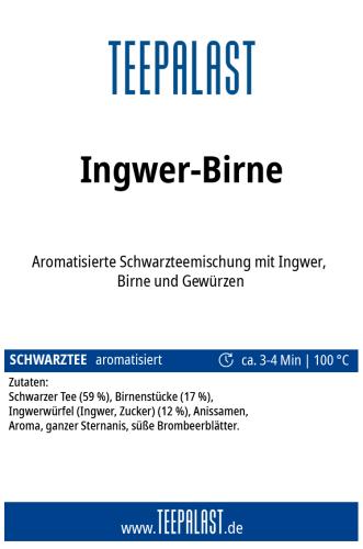 Ingwer-Birne